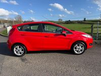 Used Ford Fiesta Zetec 2015 Red Hatchback