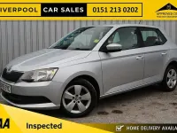 Used Skoda Fabia SE 90 HP (66 kW) 2015 Silver Hatchback