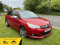 Used Citroën C4 SELECTION 2014 Red Hatchback