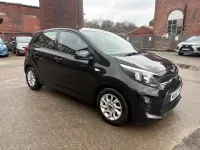 Used Kia Picanto 66 HP (48 kW) 2018 Black Hatchback