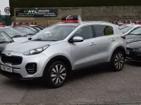 Used Kia Sportage 115 HP (84 kW) 2017 Silver SUV