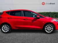 Used Ford Fiesta Titanium 2021 Red Hatchback