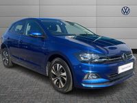 Used VW Polo Match 95 HP (69 kW) 2021 Blue Hatchback