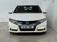 Used Honda Civic ES 2013 White Hatchback