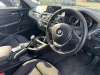 Used BMW 118 Sport Line 150 HP (110 kW) 2018 Blue Hatchback