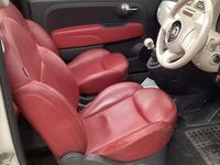 Used Fiat 500 Lounge 85 HP (62 kW) 2011 White Cabriolet