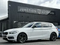 Used BMW 116 Sport Line 2019 Alpine white Hatchback