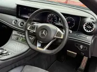 Used Mercedes E350 AMG line 258 HP (189 kW) 2018 Red Cabriolet