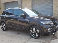 Usado VW T-Cross R-line 115 CV (84 kW) 2019 Negro SUV