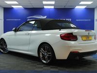 Used BMW 218 M Sport 136 HP (100 kW) 2019 White Cabriolet