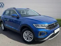 Used VW T-Roc Life 110 HP (80 kW) 2022 Blue SUV