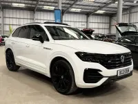 Used VW Touareg Black Edition 286 HP (210 kW) 2021 White SUV