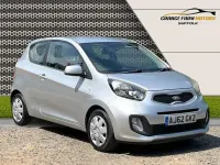 Used Kia Picanto 68 HP (50 kW) 2012 Silver Hatchback