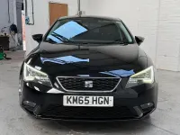 Used Seat Leon SE 125 HP (91 kW) 2015 Black Hatchback