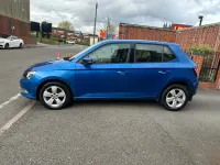 Used Skoda Fabia SE 110 HP (80 kW) 2015 Blue Hatchback