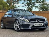 Used Mercedes C220 AMG Line Premium Plus 2016 Grey Sedan