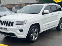 Begagnad Jeep Grand Cherokee Overland 247 HK (181 kW) 2016 Vit SUV