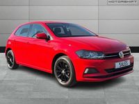 Used VW Polo SE 65 HP (47 kW) 2018 Red Hatchback