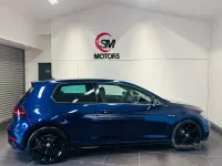 Used VW Golf VII R-line 150 HP (110 kW) 2017 Blue Hatchback
