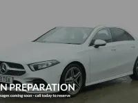 Used Mercedes A220 AMG line 190 HP (139 kW) 2021 White Sedan