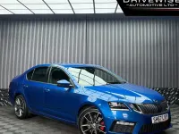 Used Skoda Octavia vRS 184 HP (135 kW) 2017 Blue Hatchback