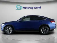 Second-hand Mercedes GLC220 AMG line 194 CP (142 kW) 2022 Albastru Coupe
