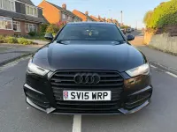 Used Audi A6 Black Edition 190 HP (139 kW) 2015 Black Sedan