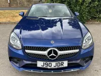 Used Mercedes SLC180 AMG line 2017 Blue Cabriolet