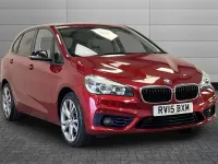 Used BMW 218 Sport Line 150 HP (110 kW) 2015 Red