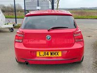 Used BMW 116 Sport Line 2014 Red Hatchback