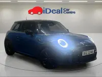Usado Mini Cooper Hatch 2021 Azul Utilitario