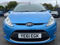 Used Ford Fiesta Titanium 96 HP (70 kW) 2011 Blue Hatchback