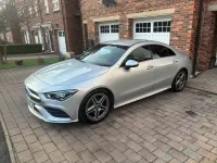 Used Mercedes CLA180 AMG Line Premium 136 HP (100 kW) 2021 Silver Sedan