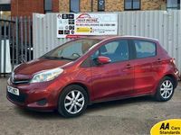 Used Toyota Yaris 101 HP (74 kW) 2012 Red Hatchback