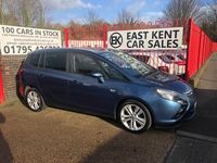Used Vauxhall Zafira Tourer SRi 165 HP (121 kW) 2014 Blue MPV