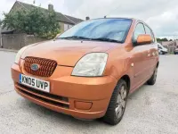 Used Kia Picanto LX 2005 Orange Hatchback