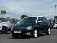 Used Skoda Fabia SE L 2015 Black Hatchback
