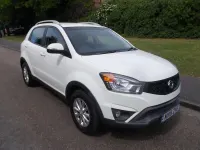 Used SsangYong Korando 146 HP (107 kW) 2015 White SUV