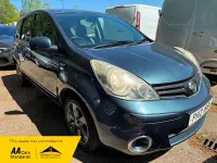 Used Nissan Note N-TEC 110 HP (80 kW) 2012 Blue Hatchback