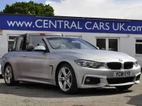 Used BMW 420 M Sport 190 HP (139 kW) 2018 Silver Cabriolet