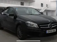 Begagnad Mercedes A200 AMG 136 HK (100 kW) 2014 Svart Halvkombi