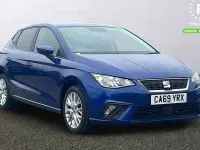 Używany Seat Ibiza SE Technology 95 KM (69 kW) 2020 Niebieski Hatchback