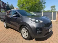 Used Kia Sportage 115 HP (84 kW) 2017 Silver SUV