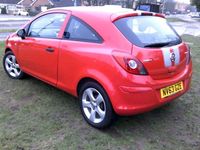 Usado Vauxhall Corsa 2013 Vermelho Citadino