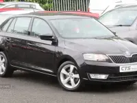 Used Skoda Rapid Elegance 90 HP (66 kW) 2014 Black Hatchback