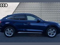 Used Audi Q5 Sportback S-Line 295 HP (216 kW) 2021 Blue SUV