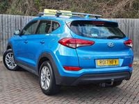 Used Hyundai Tucson SE 2017 Blue SUV