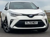 Second-hand Toyota C-HR Design 122 CP (89 kW) 2020 Alb SUV