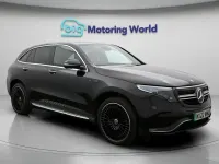 Used Mercedes EQC400 AMG line 300 kW (408 HP) 2022 Black SUV