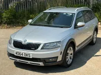 Used Skoda Octavia Scout 4x4 2015 Silver Estate
